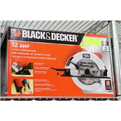 BLACK AND DECKER 12 AMP CIRCULAR SAW