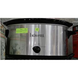 BRAVETTI 7-QUART SLOW COOKER WITH MINI COOKER