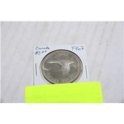 1967 CANADIAN SILVER DOLLAR