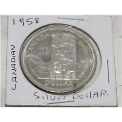1958 SILVER DOLLAR