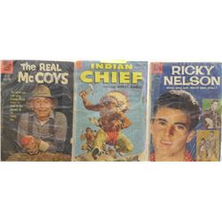 3 VINTAGE 10 CENT COMICS