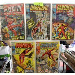 5-15 CENT DAREDEVIL COMICS