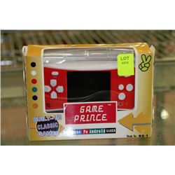 GAME PRINCE BUILT IN CLASSIC GAMES