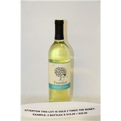 2 BOTTLES OF TISDALE MOSCATO X2