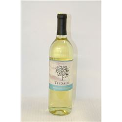 BOTTLE OF TISDALE MOSCATO