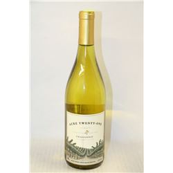 BOTTLE OF ACRE 21 CHARDONNAY