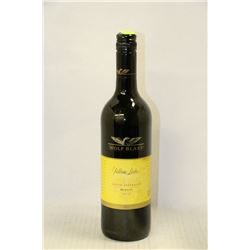 BOTTLE OF WOLFBLASS YELLOW LABEL MERLOT