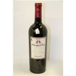 BOTTLE OF MENAGE A TROIS