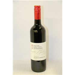 BOTTLE OF WAYNE GRETZKY OKANAGAN RED WINE