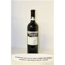 2 BOTTLES OF ALTOS MALBEC 2012 RED WINE X 2