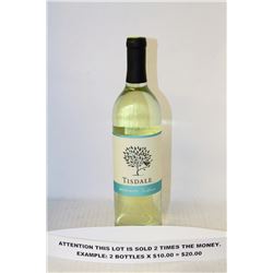 2 BOTTLES OF TISDALE MOSCATO X 2
