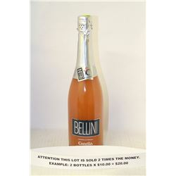 2 BOTTLES OF BELLINI CANELLA SPARKLING COOLER X2