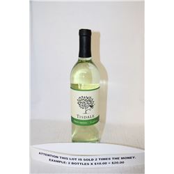 2 BOTTLES OF TISDALE PINOT GRIGIO X2