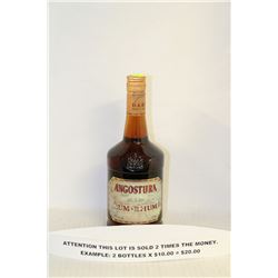 2 BOTTLES OF ANGOSTURA PREMIUM RUM AGED 5 YEARS X2
