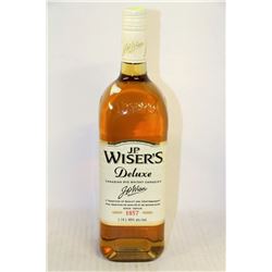BOTTLE OF J.P.WEISERS DELUX CANADIAN RYE WHISKY