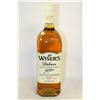 Image 1 : BOTTLE OF J.P.WEISERS DELUX CANADIAN RYE WHISKY