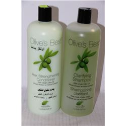 PAIR OF OLIVES BEST SHAMPOO & CONDITIONER