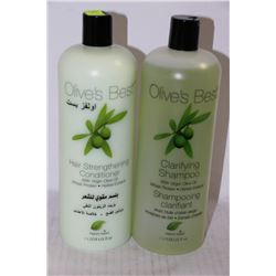 PAIR OF OLIVES BEST SHAMPOO & CONDITIONER