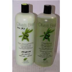 PAIR OF OLIVES BEST SHAMPOO & CONDITIONER