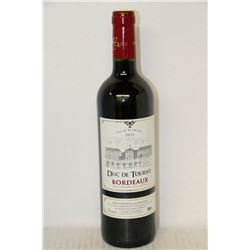BOTTLE OF DUC DE TOURNY BORDEAUX