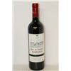 Image 1 : BOTTLE OF DUC DE TOURNY BORDEAUX