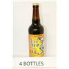 Image 1 : 4 BOTTLES OF BAD HARE STRONG ALE