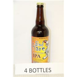 4 BOTTLES OF BAD HARE TRADITIONAL IPA