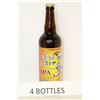 Image 1 : 4 BOTTLES OF BAD HARE TRADITIONAL IPA