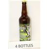 Image 1 : 4 BOTTLES OF BAD HARE WET HOPPED IPA