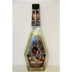 BOTTLE OF CREME DE CACAO LIQUEUR