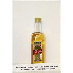BOTTLE OF STARSGOLD TEQUILLA X2
