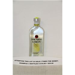 BOTTLE OF BACARDI LIMON  RUM X2