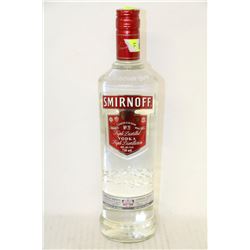 BOTTLE OF SMIRNOFF TRIPPLE DISTILED VODKA