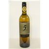 Image 1 : 750ML BOTTLE OF 5 VINEYARDS PINOT GRIGIO