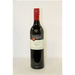 750ML BOTTLE OF ROBERTSON WINERY SHIRAZ RED WINE
