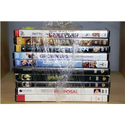 BUNDLE OF 10 ASORTED DVD'S