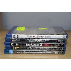 BUNDLE OF 5 BLUERAY DVD'S