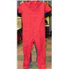 Image 1 : 4 PAIRS OF RED COVERALLS SIZE XL