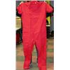 Image 1 : 4 PAIRS OF RED COVERALLS SIZE XL