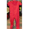 Image 1 : 2 PAIRS OF RED COVERALLS SIZE XL