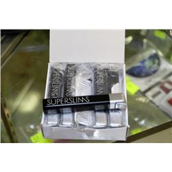 BOX OF 10 SUPERSLIMS REFILLABLE LIGHTERS