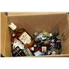 Image 1 : BOX OF ASSORTED LIQUOR SAMPLES
