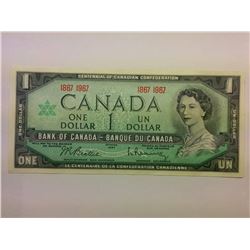 A/U CANADIAN $1 BILL