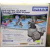 Image 1 : INTEX  KRYSTAL CLEAR SAND FILTER PUMP *NEW IN BOX*