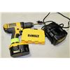 Image 1 : DEWALT CORDLESS DRILL WITH CHARGER AND DRILL BITS