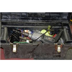 TOOL CHEST BLACK WITH CONTENTS INCLUDING PORTER