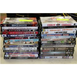 BUNDLE OF 15 DVDS X2