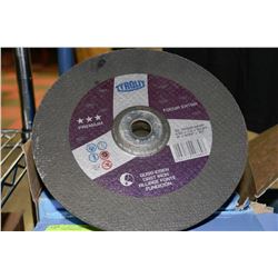 LOT OF 9" CUTOFF WHEELS APPROXIMATELY 75 PIECES