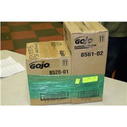 GOJO TOUCHLESS DISPENSER WITH CASE OF FOAM
