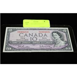 1954 TEN DOLLAR BANKNOTE